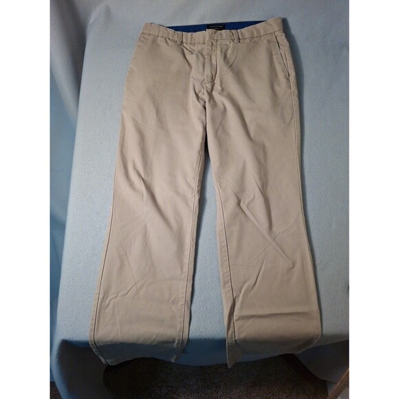 Banana Republic Other - BANANA REPUBLIC Mens Pants 34/34 Tailored Fit Chino Straight Leg Khaki Casual